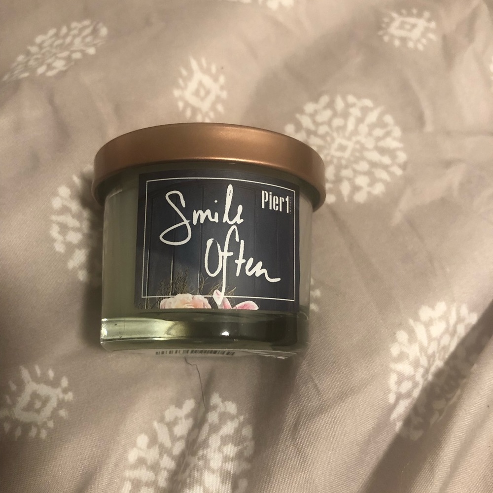 Brand new pier 1 candle!